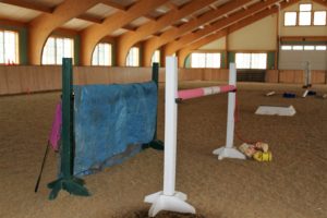 Another use for poles, standards and tarps.